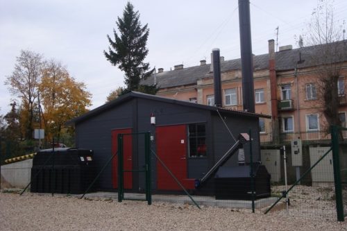 Moduļveida biomasas katlumājas M (150-500kW)