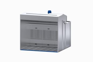 Gaisa attīrīšanas kameras smilšu strūklai