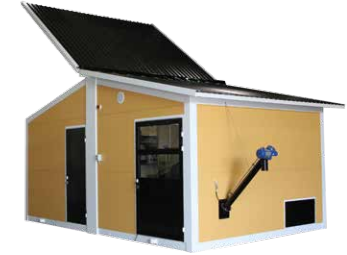 Moduļveida biomasas katlumājas M (150-500kW)